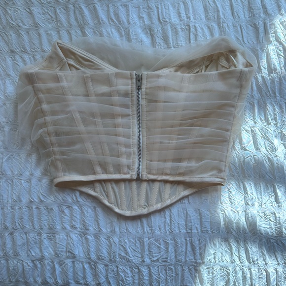 sheer corset top - Picture 3 of 5